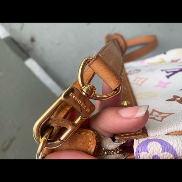 Luis Vuitton multi color pochette - Picture 14 of 16